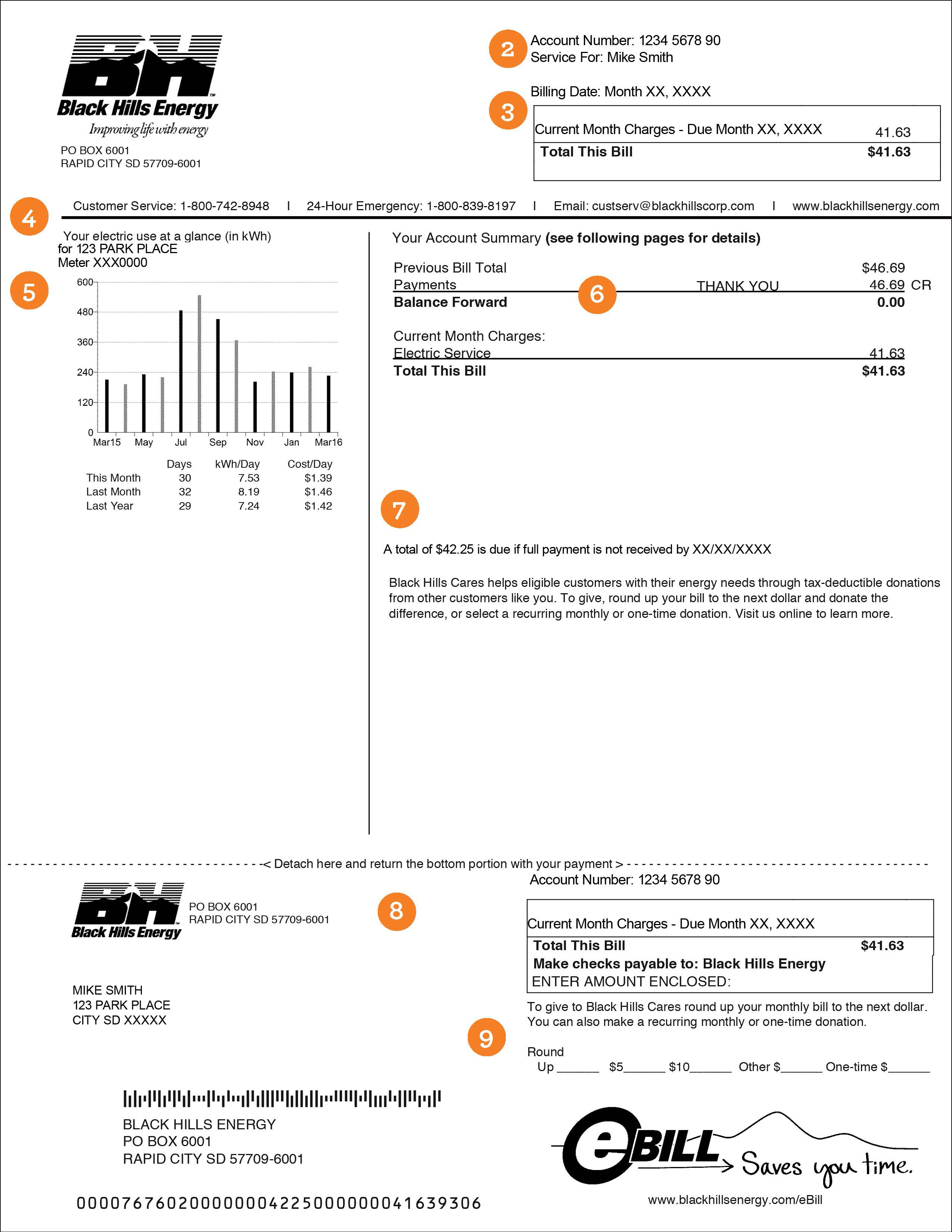 Understand your bill | Black Hills Energy