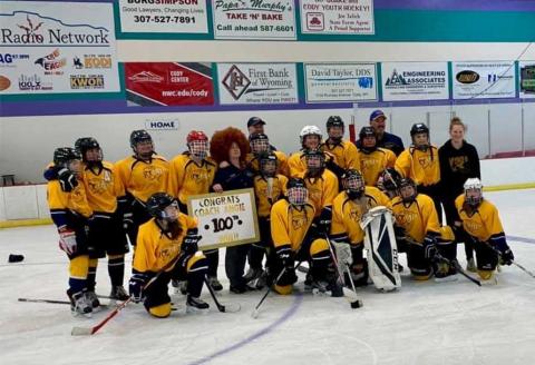 Park County Youth Hockey team