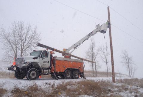 Severe winds causing power outages for Black Hills Energy customers in South Dakota