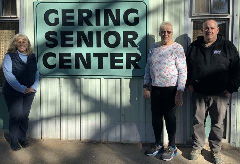 volunteer coordinator for the senior lunch program