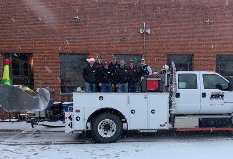 Holdrege Winter Festival light parade