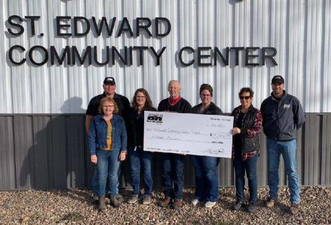 St Edward grant presentation