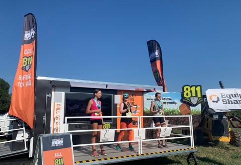 Winners of the 8.11k race in Arkansas