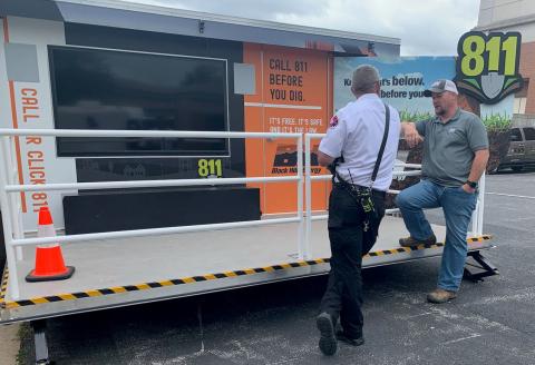 safe digging trailer