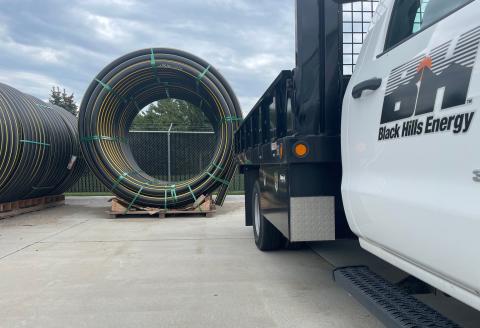 steel roll with truck